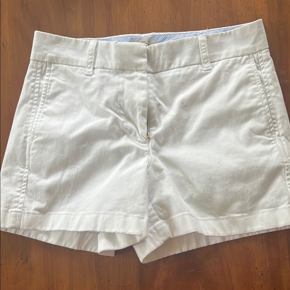 J Crew White Women's Shorts